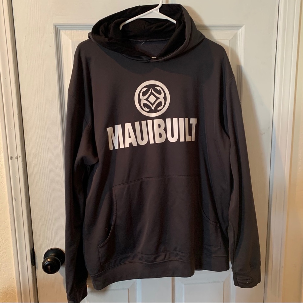Maui Built Grey Hoodie
